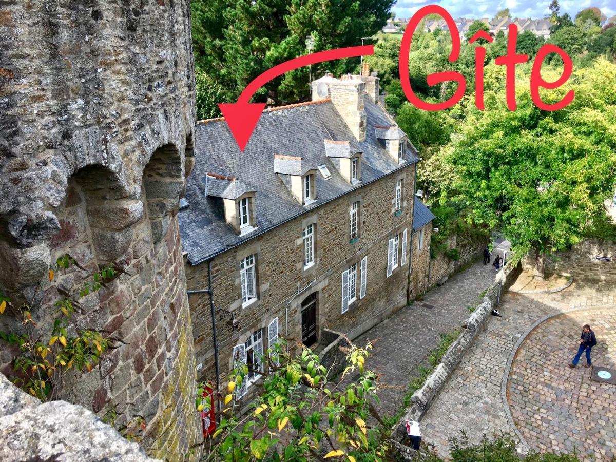 Ferienwohnung La Vue Des Remparts Dinan Exterior foto